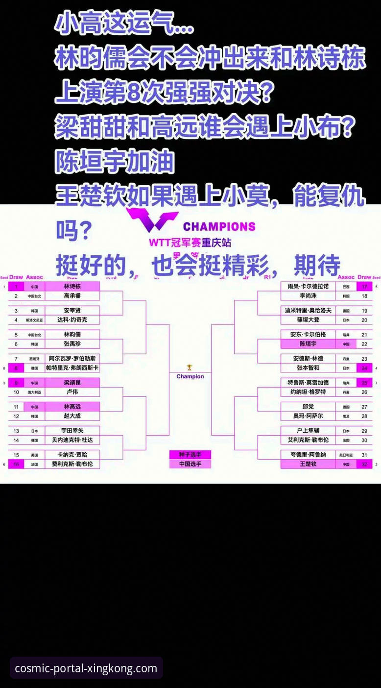 WTT重庆冠军赛决赛技术复盘与星空入口平台观赛体验深度解析